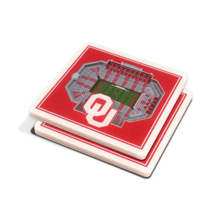 Sous-verre 3D StadiumViews Oklahoma Sooners