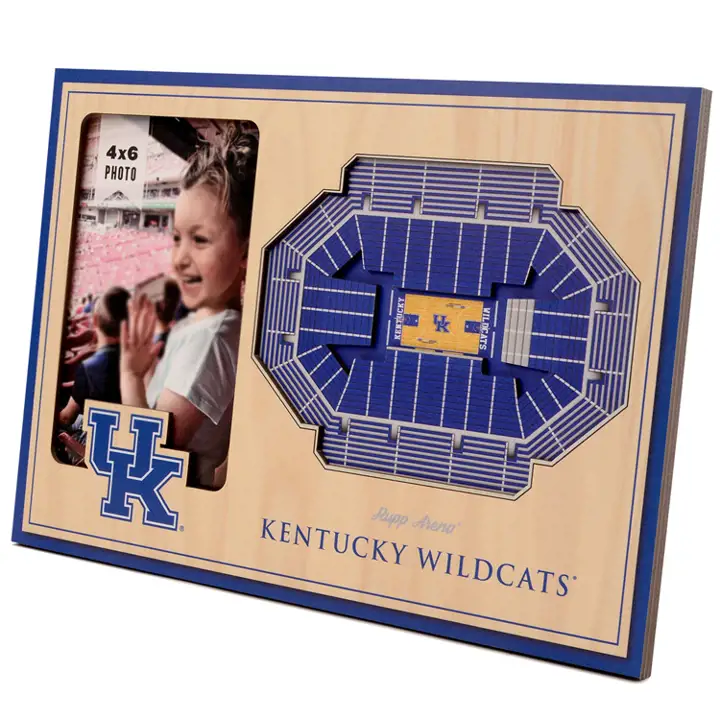 Cadre photo 3D Kentucky Wildcats StadiumViews