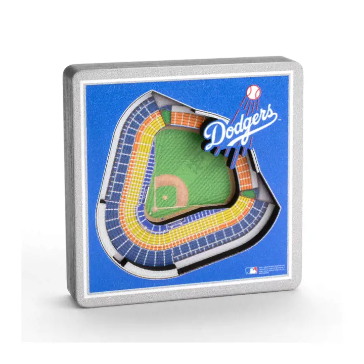 Aimant 3D du stade des Dodgers de Los Angeles