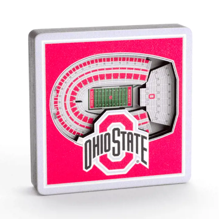 Ohio State Buckeyes Magnet 3D Stade ast