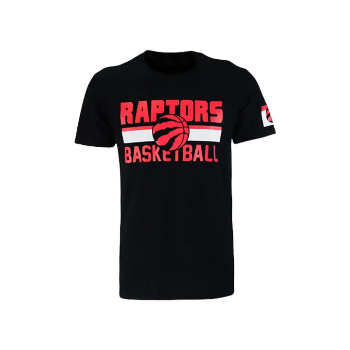 T-shirt RAPTORS NBA mi-terrain Super Rival noir