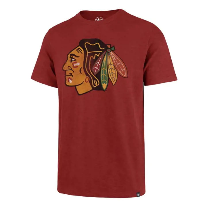 T-shirt 47 Scrum NHL Blackhawks de Chicago rouge