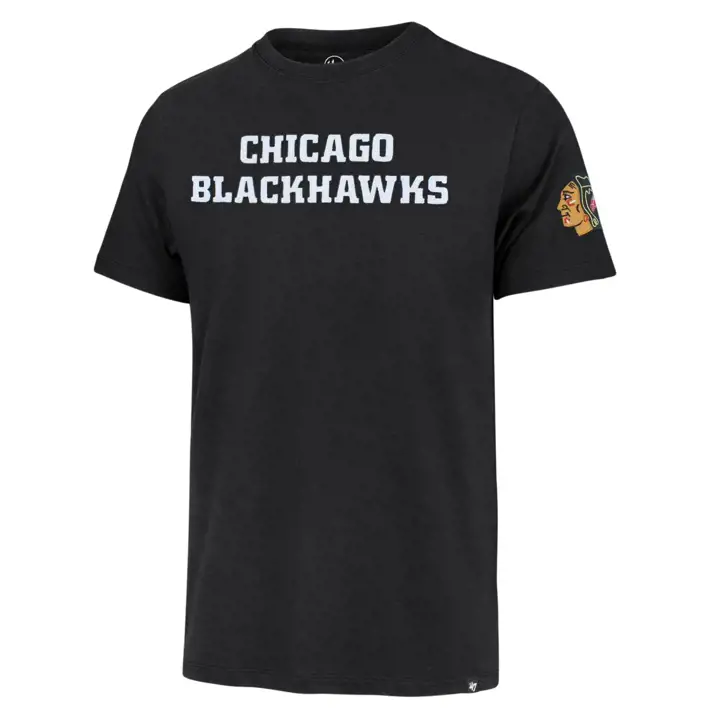 T-Shirt Chicago Blackhawks LNH 47 Fieldhouse noir