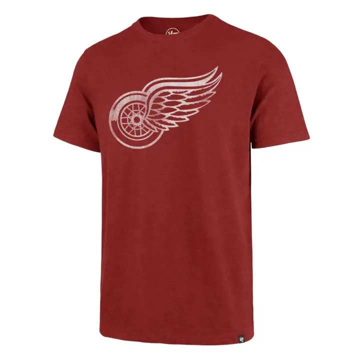 T-shirt Detroit Redwings LNH 47 Scrum Rouge