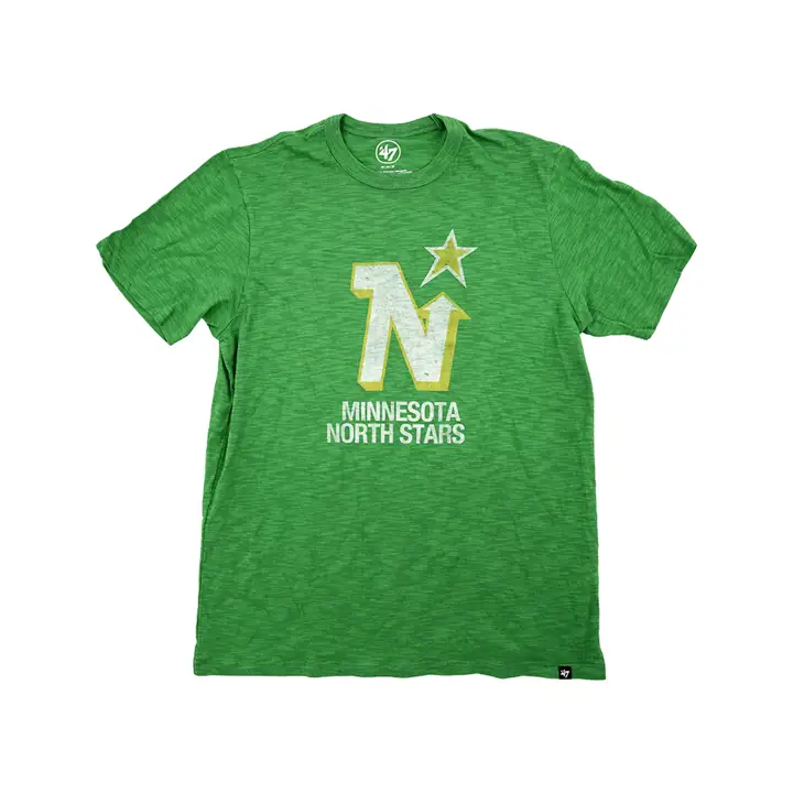 T-shirt Scrum NHL 47 des North Stars du Minnesota vert
