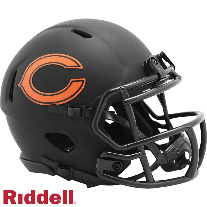 Mini-casque alternatif Chicago Bears Speed Eclipse