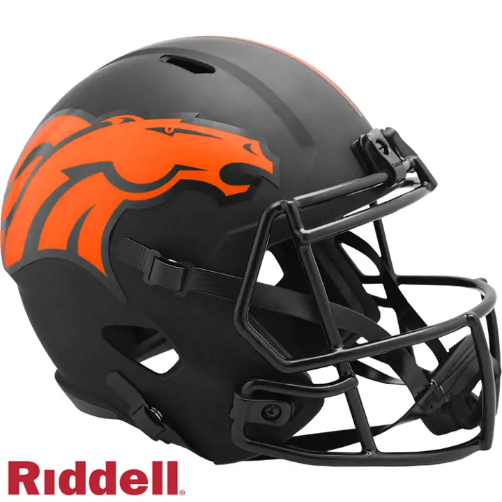 Casque Replica Denver Broncos Speed Eclipse Alt