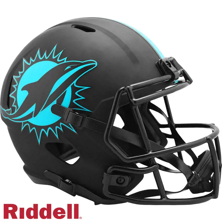 Casque réplique alternatif Miami Dolphins Speed Eclipse
