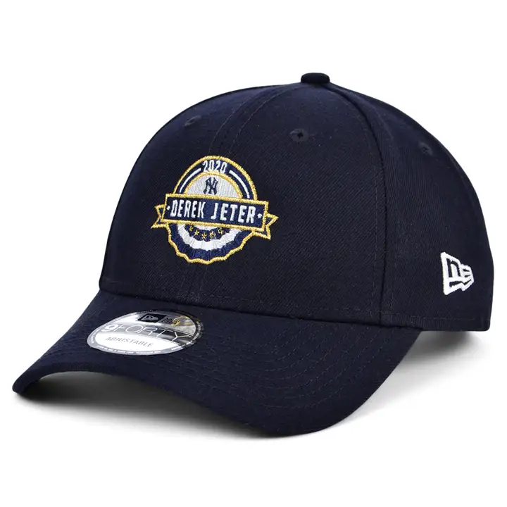 Casquette marine Yankees Jeter HOF CM Circle 9Forty Derek Jeter