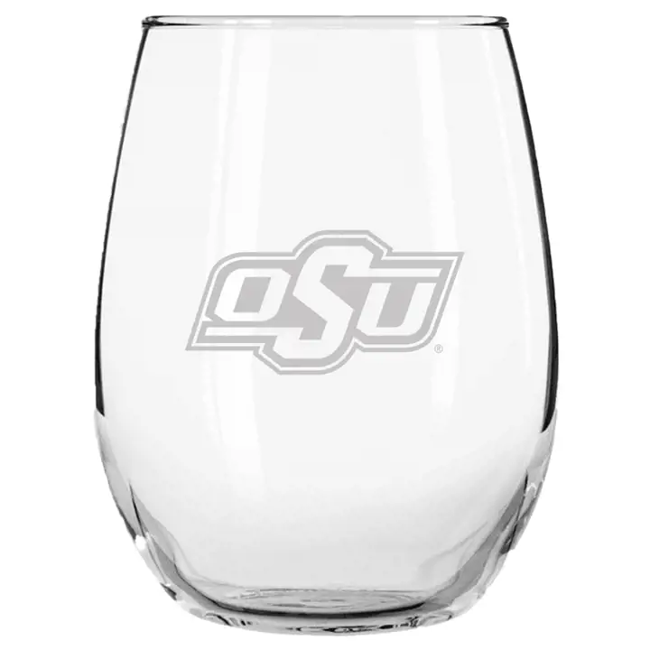 Verre sans pied gravé Oklahoma State Cowboys de 443 ml