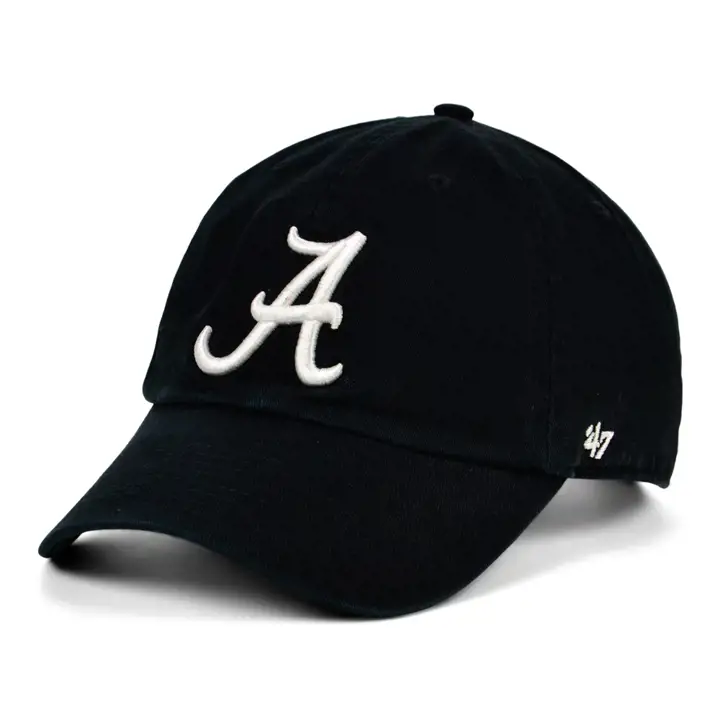 Alabama Crimson Tide NCAA BW Clean Up BLK
