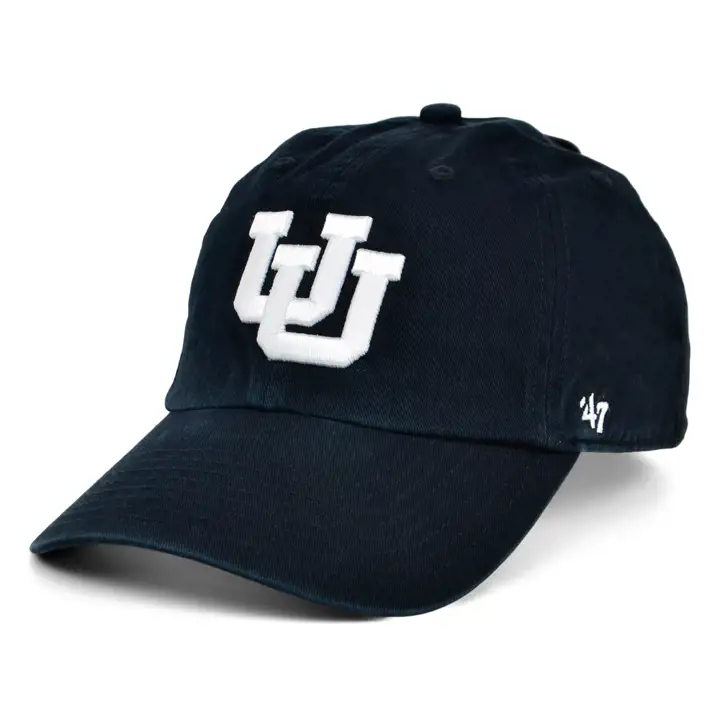 Casquette NBA Utah Utes NCAA BW Clean Up Noire