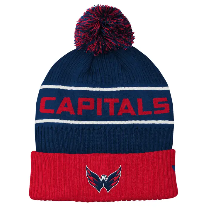 Washington Capitals 20 NHL YTH Rinkside Pom Knit navy
