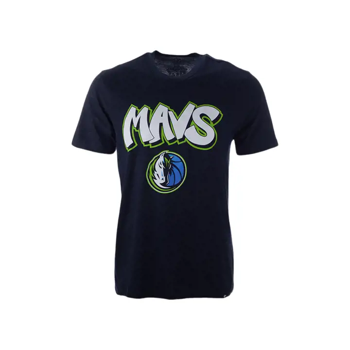 T-shirt Dallas Mavericks NBA City Pregame Super Rival marine