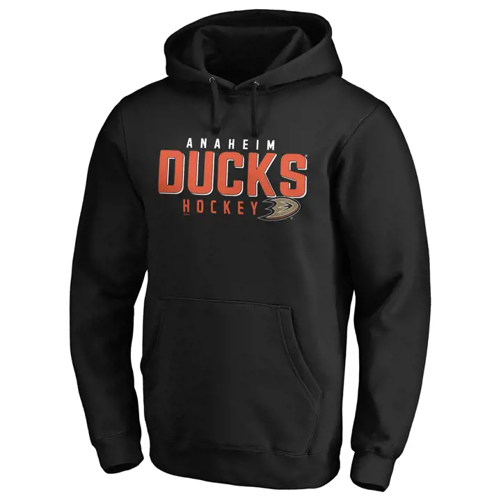 Chandail à capuchon Anaheim Ducks NHL Filet désert noir
