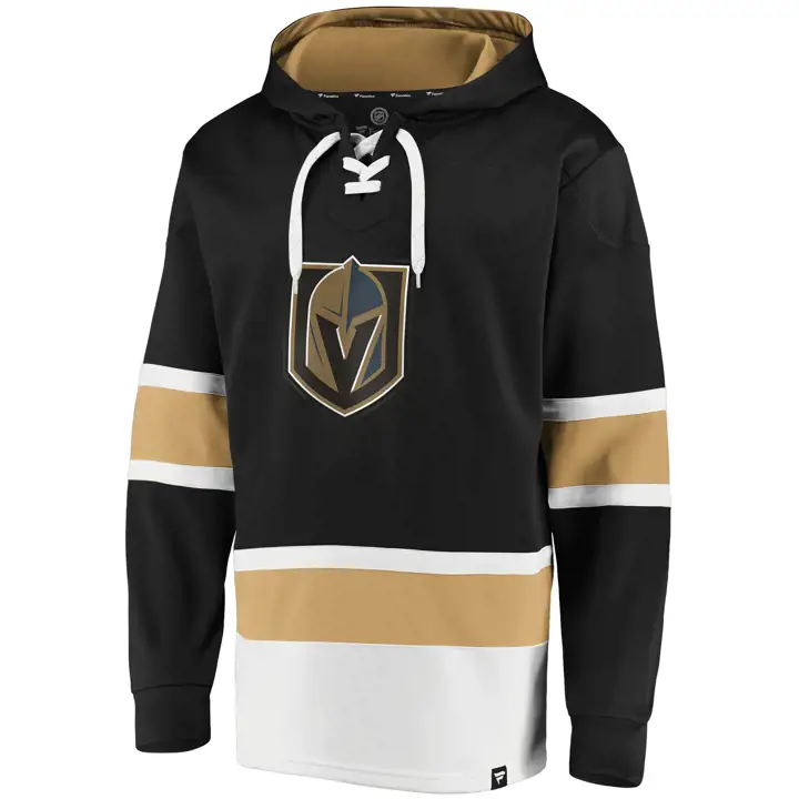 Chandail à capuchon à lacets LNH Vegas Golden Knights noir/Veg G