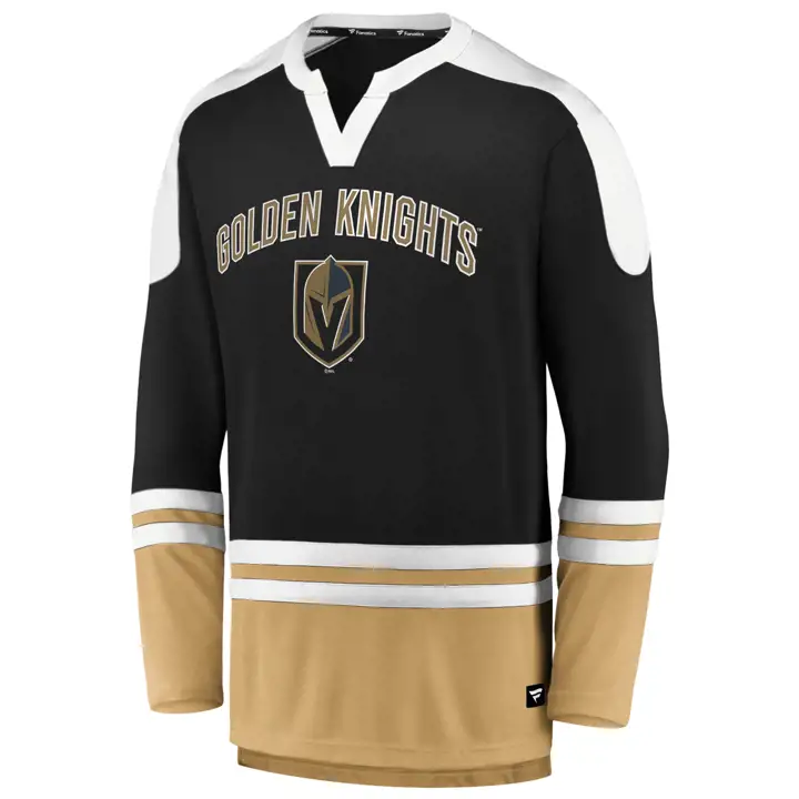 Haut d'équipage Slapshot LNH Vegas Golden Knights noir/or Veg