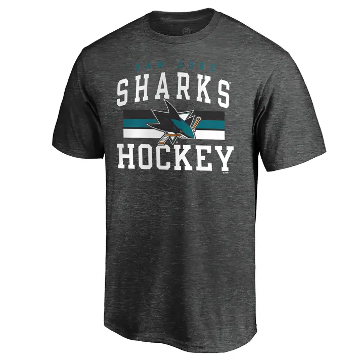 T-shirt Icône de la Dynastie des Sharks de San Jose LNH anthracite