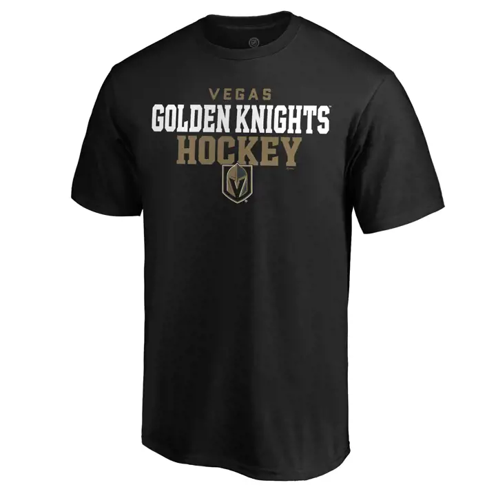 T-shirt double épaisseur LNH Vegas Golden Knights noir