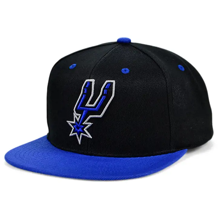 Casquette snapback NBA San Antonio Spurs Black Royalty noire/bleue