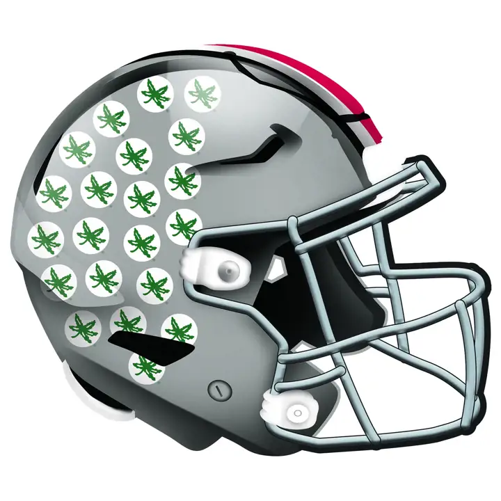 Découpe de casque Buckeyes de l'Ohio State de 30,5 cm
