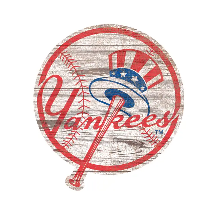 Découpe logo 24 po New York Yankees