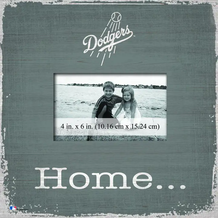 Cadre photo Los Angeles Dodgers 10x10 pour la maison