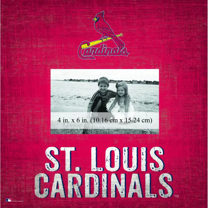 Cadre photo d'équipe St. Louis Cardinals 10x10 ast