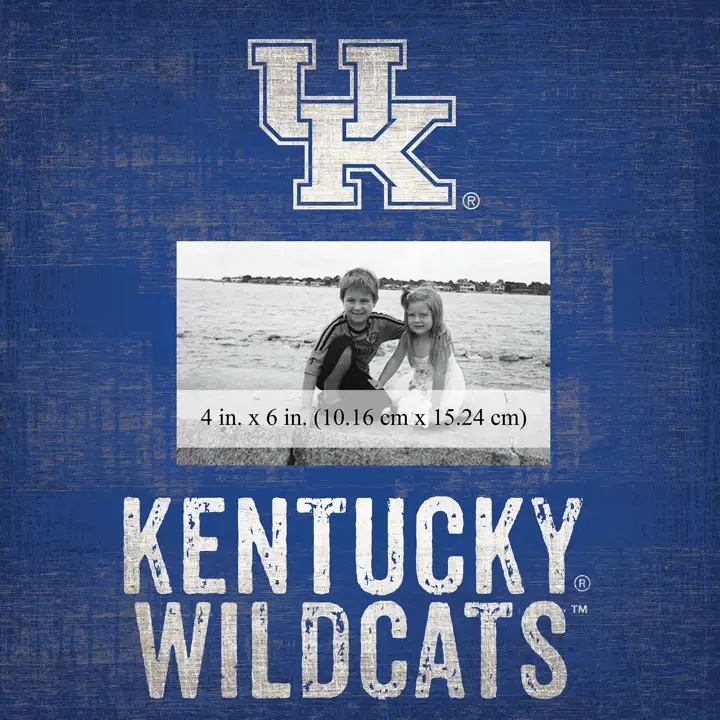 Cadre photo d'équipe 10x10 Kentucky Wildcats
