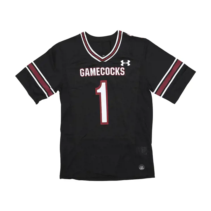 Maillot de football réplique NCAA South Carolina Gamecocks noir
