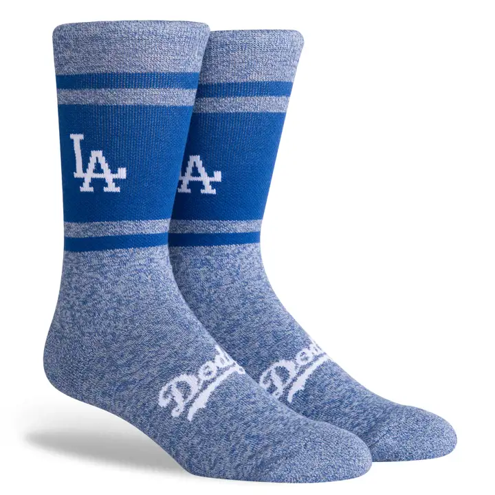 Chandail ras du cou bleu Los Angeles Dodgers MLB Varsity