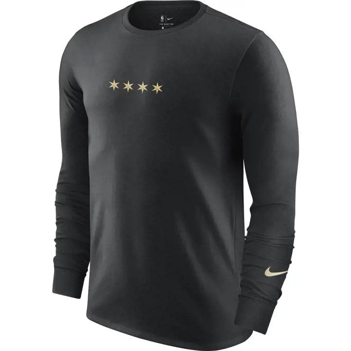 T-shirt à manches longues Chicago Bulls NBA City Edition Courtside