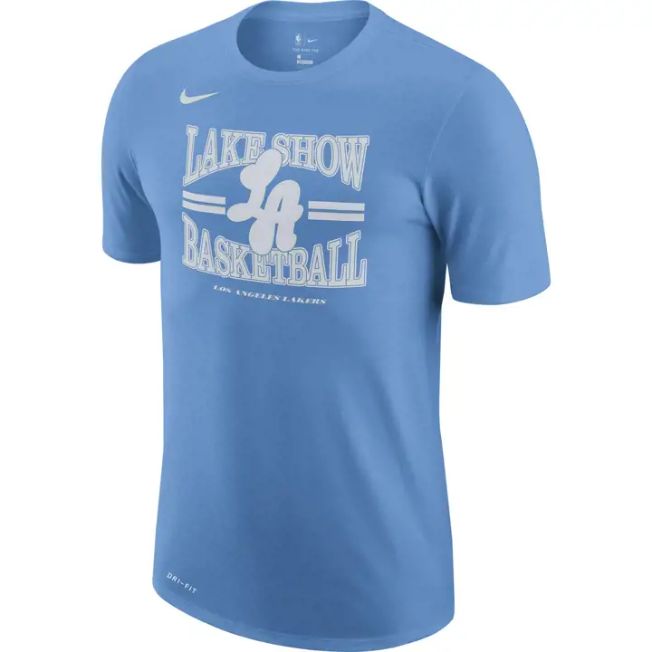 T-shirt bleu Los Angeles Lakers NBA City Edition Story 20