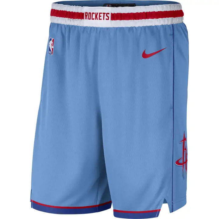 Short Swingman Houston Rockets NBA City Edition 20 bleu