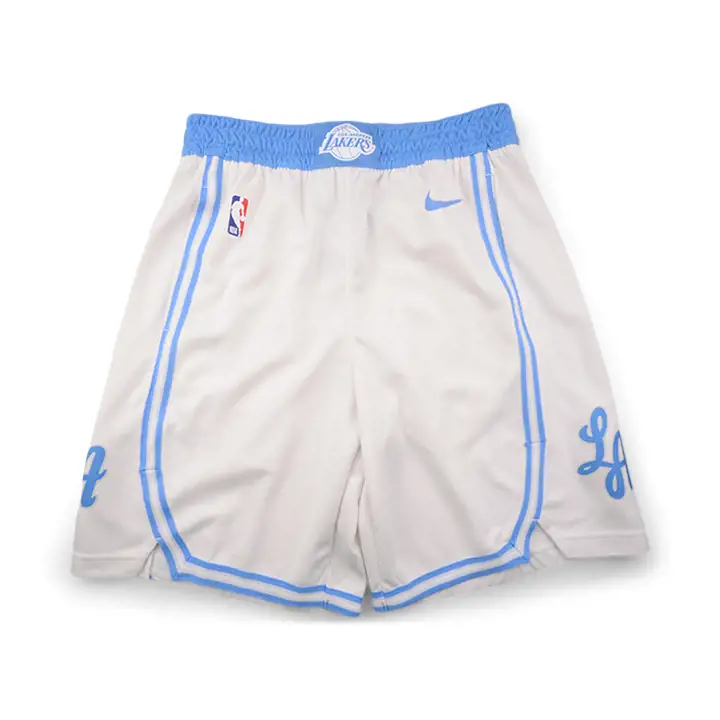 Short Swingman NBA City Edition Los Angeles Lakers 20 blanc