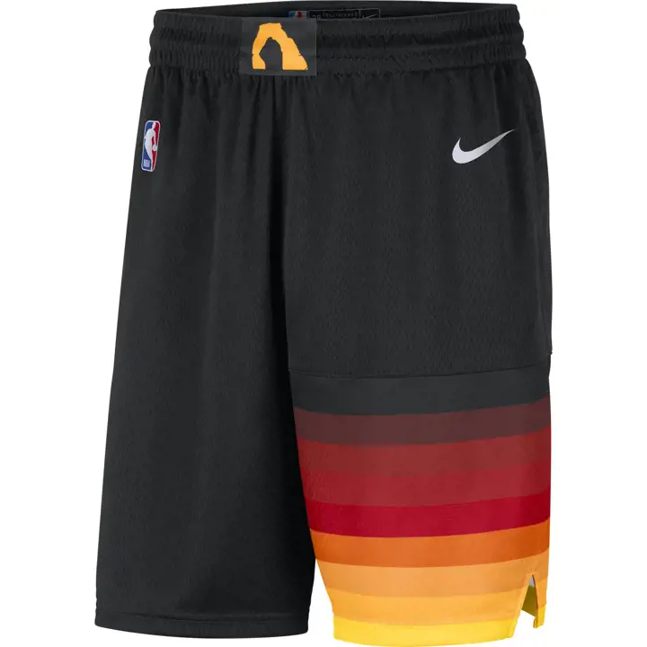 Short Swingman Utah Jazz NBA City Edition 20 noir