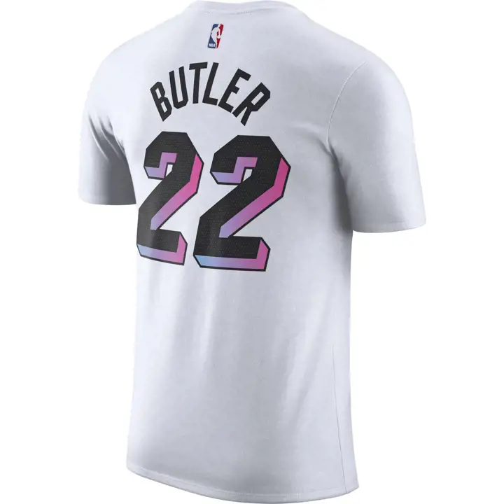 T-shirt HEAT NBA City Edition Joueur 20 Jimmy Butler blc