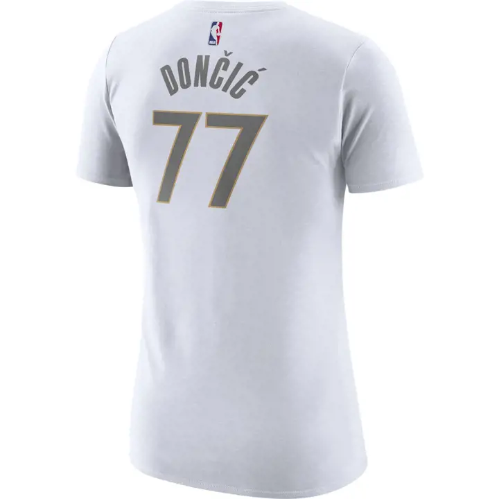 T-shirt joueur NBA femme Dallas Mavericks Édition Ville 20