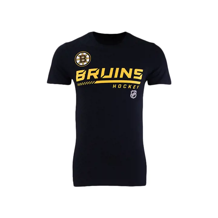T-shirt Boston Bruins NHL Locker Room Prime Noir