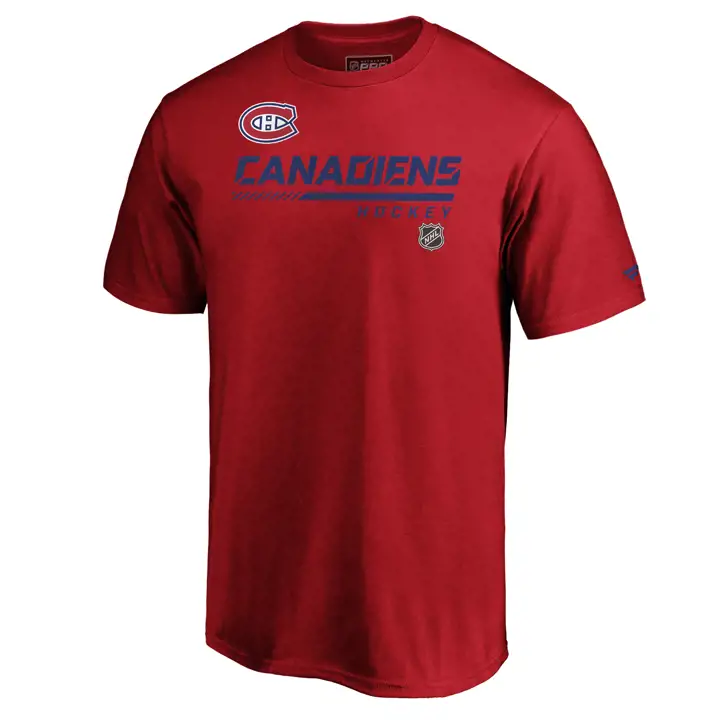 T-shirt Prime DKRED vestiaire des Canadiens de Montréal LNH