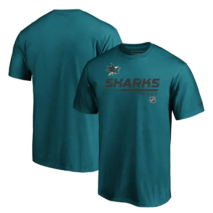 T-shirt Prime vestiaire LNH des Sharks de San Jose TEAL