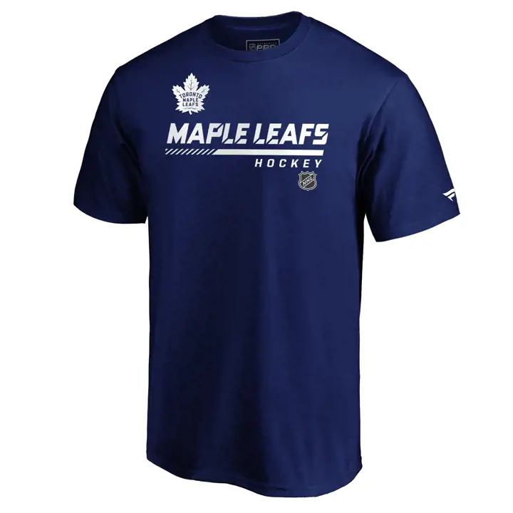 T-shirt Bleu Toronto Maple Leafs NHL Locker Room Prime