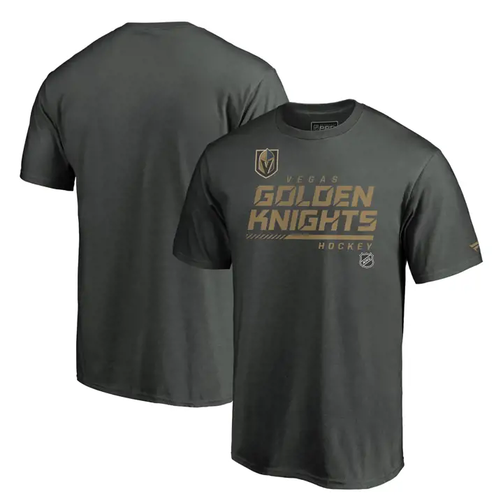 Vegas Golden Knights NHL T-shirt Prime Vestiaire anthracite