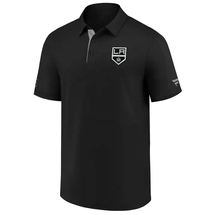 Polo de performance noir Los Angeles Kings NHL