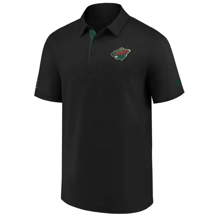 Polo Parfumé Noir NHL Minnesota Wild (Vestiaire)