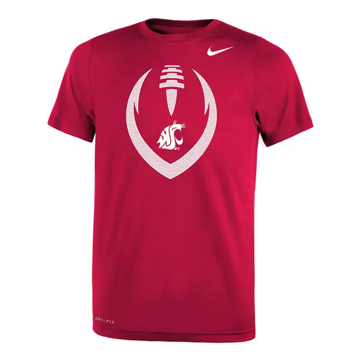 T-shirt Jeunesse Icône NCAA Cougars de l'État de Washington 20 cramoisi
