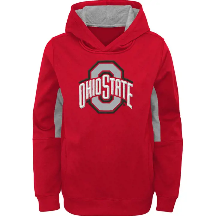 Sweat à capuche de performance des Buckeyes de l'Ohio State NCAA