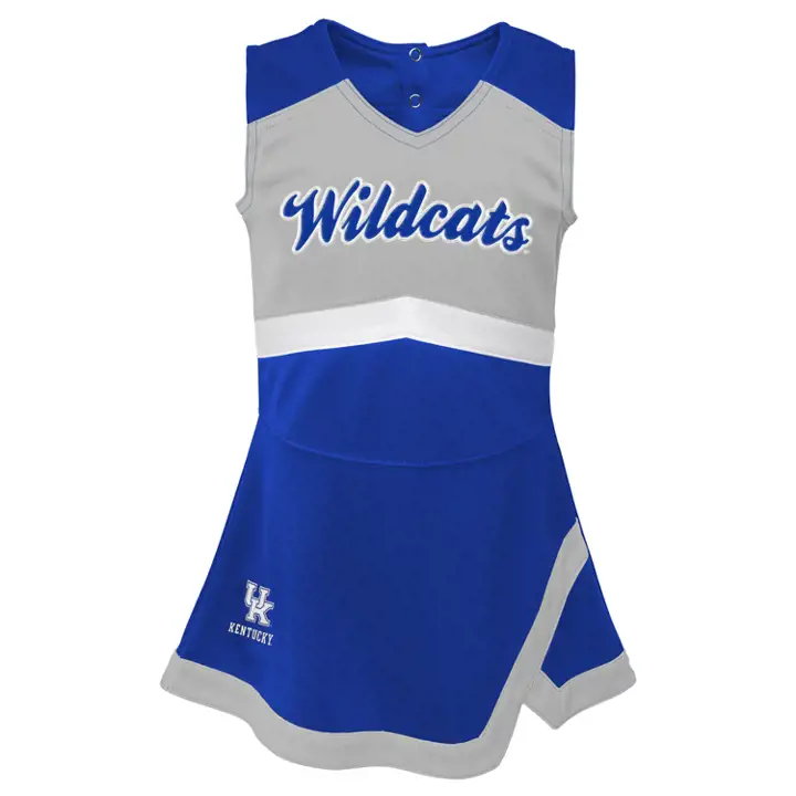 Robe de capitaine de pom-pom girl NCAA Kentucky Wildcats RBL