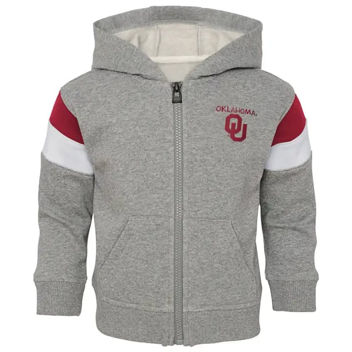 Sweat-shirt zippé intégral bébé Oklahoma Sooners NCAA 20 GR