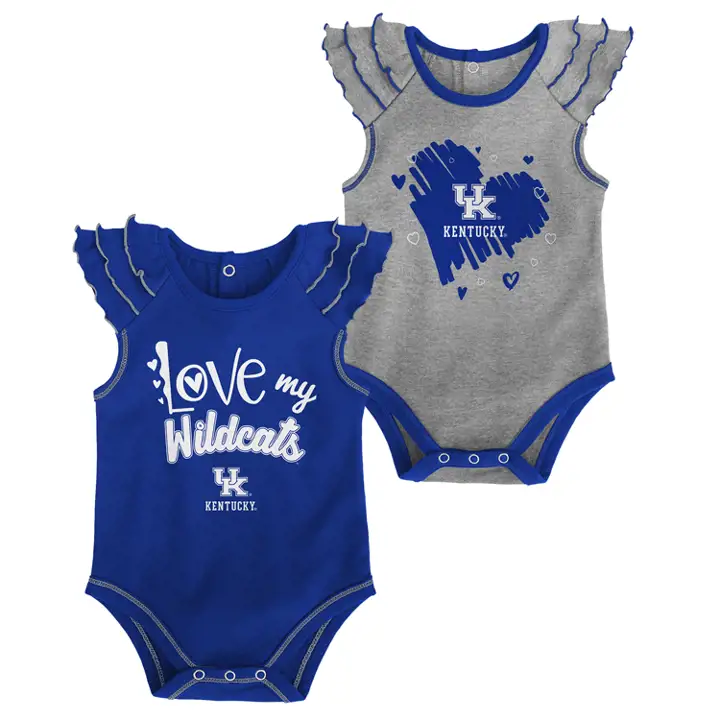 Ensemble Touchdown Kentucky Wildcats NCAA pour nouveau-né fille 20 RBL